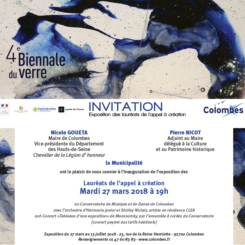 invitation vernissage biennal conservatoire